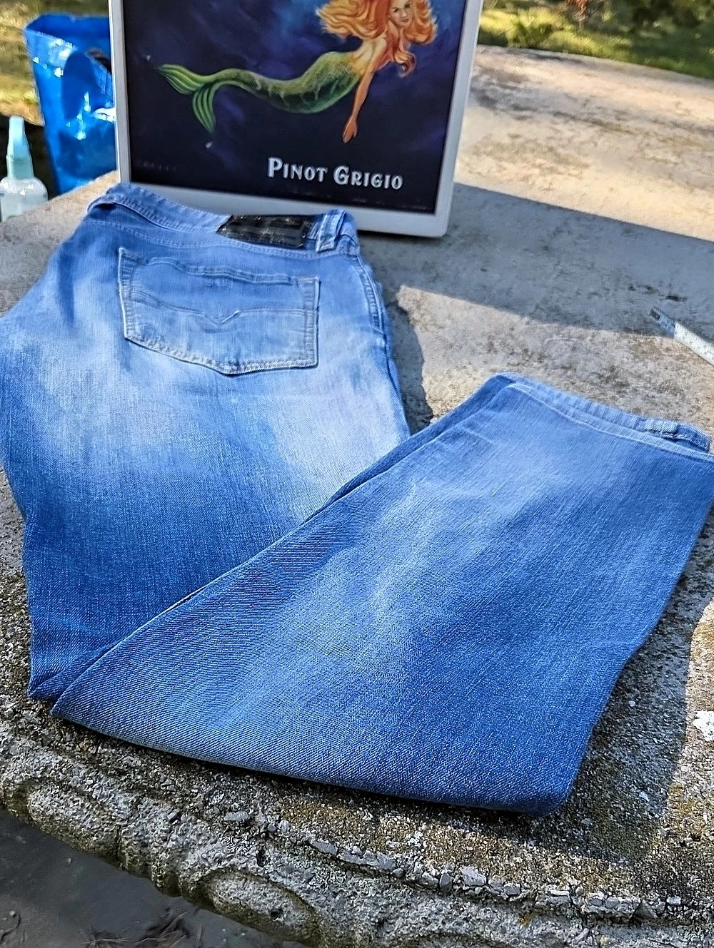 Diesel Larkee-Bee Bootcut Jeans Blue